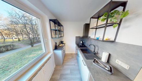 3-Raum-Appartement nahe Stadtpark, WLAN - Foto 4