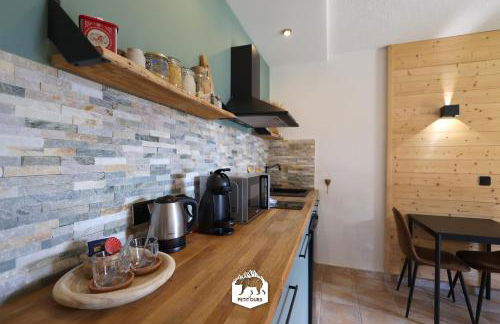 Le Petit Ours & Le Petit Cerf - Studios vue lac & montagnes - Foto 5