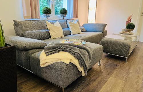 HARMONY "1" stylishes 4-Zimmer Apartment EG Terrasse Garten Parkplatz - Foto 5