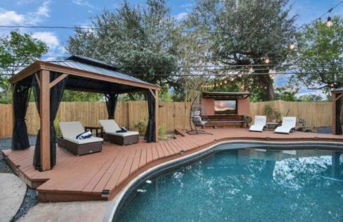 Bamboo Lagoon, Poolside Firelight, Jacuzzi and BBQ - Foto 34