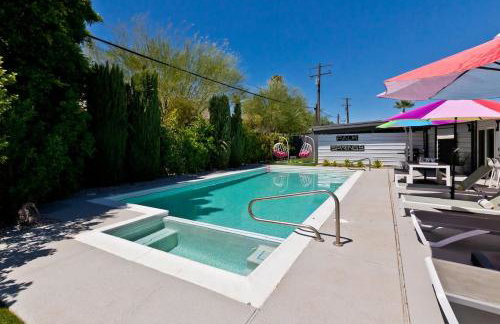 Quintessential Family Palm Springs Salt Pool Spa Casita - Foto 49