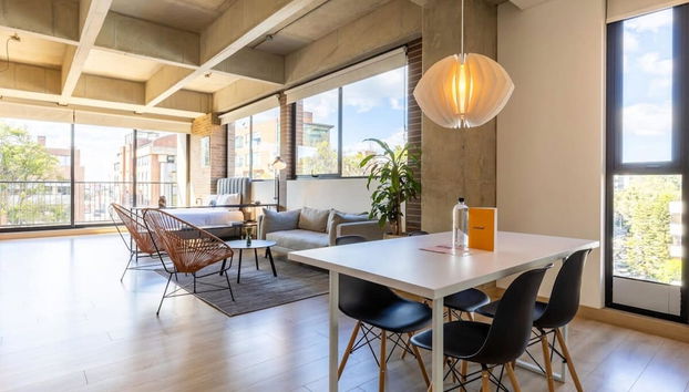 w Spectacular Loft in Parque 93 - Foto 5, Habitación