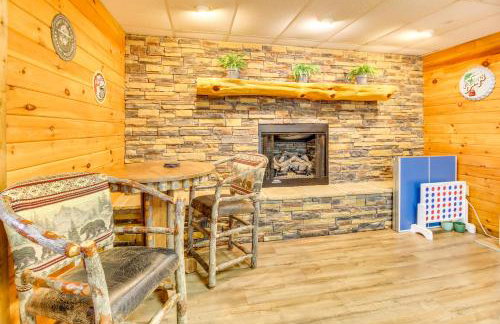 Secluded Cherry Log Cabin with Hot Tub and Swings! - Photo 17