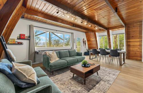 Cozy Mtn Cabin - Epic Views - Hot Tub - Fire Pit - Foto 3