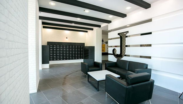 Zona de estar del vestíbulo