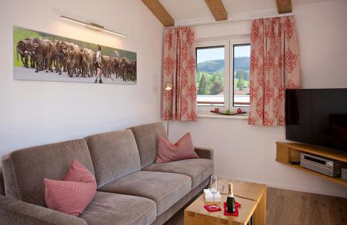 5 Sterne Ferienwohnung Hochgratblick mit Schwimmbad und Sauna - Foto 2