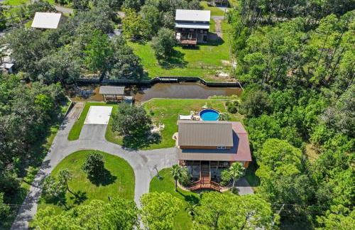 Pool Retreat Waterfront 6 Bedroom Boat Ramp Game Room Pass Christian Home - Foto 65