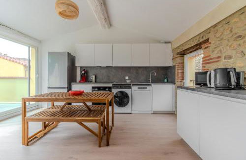 Duplex climatisé avec terrasse rooftop Cœur Argelès sur Mer - Photo 13