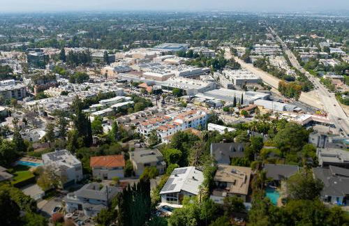 Hillside Luxury MidCentury Modern Spa Retreat View - Foto 9