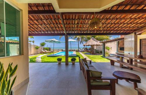 Paraíso de Tabuba - casa de aluguel por temporada - 32km de Maceió-AL - Pé na areia - 24h de Frente para o mar - Photo 65