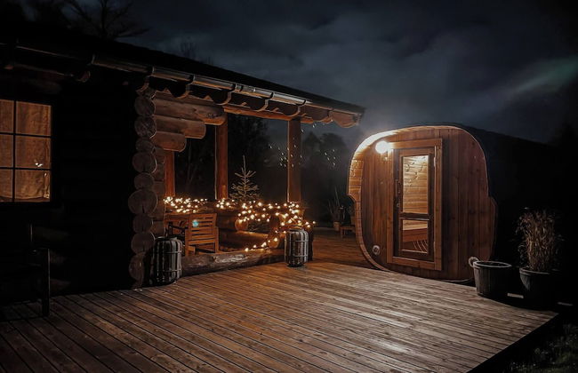 Fjordhygge, Cozy Log Retreat Near Sea & Forest - Sauna & Outdoor Living - Foto 46