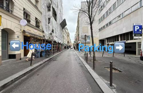 Architect Renovated Family Duplex 4 bedrooms Opéra Lafayette 9p CCTV in Common Areas - Foto 46