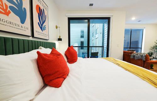 LUX Studio King Bed Free Parking Gym New - Foto 13