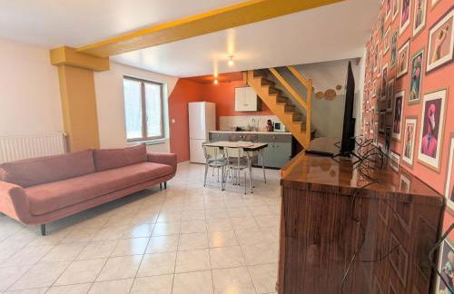 Séjour champêtre avec piscine partagée à Chabris - FR-1-591-739 - Foto 7