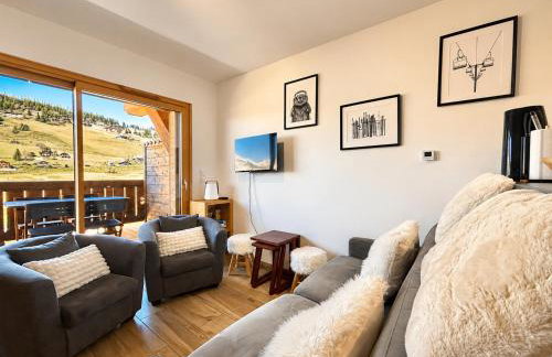 Appartement neuf proche piste avec parking et WIFI - Photo 5