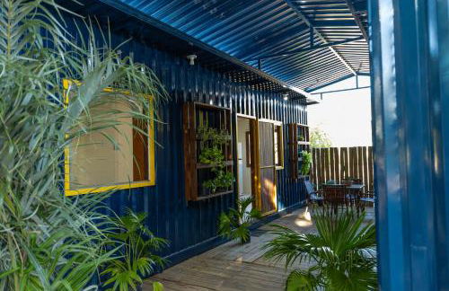 Mogi dos Passaros casa container azul - Foto 3