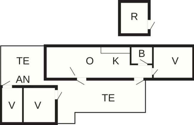 6 Person Holiday Home in Oster Assels - Foto 12