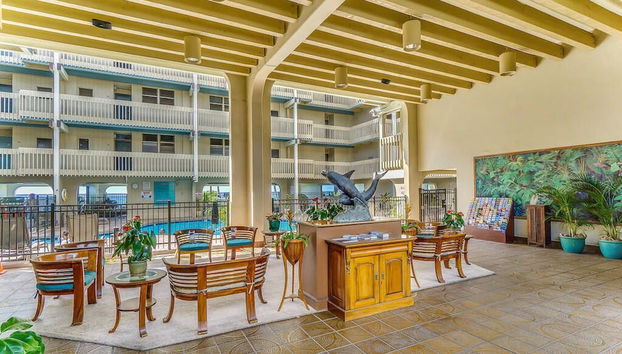 Zona de estar del vestíbulo