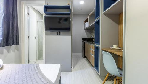 Studio com linda decoração com ótima localização 12 - Foto 2