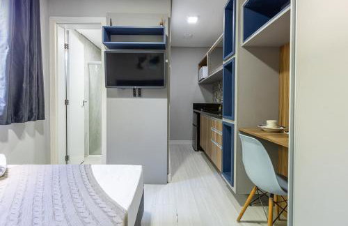 Studio com linda decoração com ótima localização 12 - Foto 2