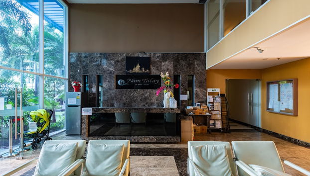 Sala de estar do lobby