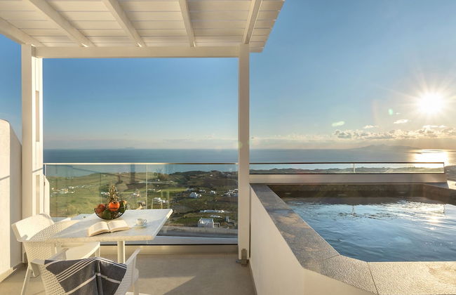 La Estrella 4 Suites with Sea View & 4 Prive Hot Tub - Foto 43