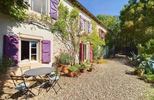 Maison Littré - Piscine chauffée - Au calme entre vignes et forêt - Foto 8