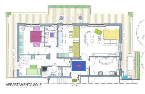 Sole & Querce Apartments- Bike Friendly with garage - Foto 9