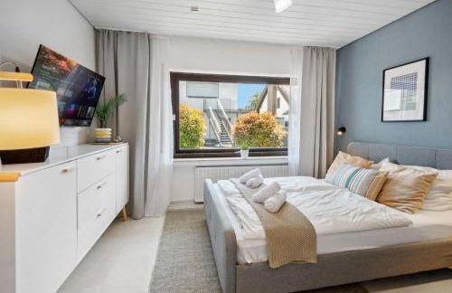 Modernes Studio im Erdgeschoss - ZachaStay Koblenz Guels - Foto 11