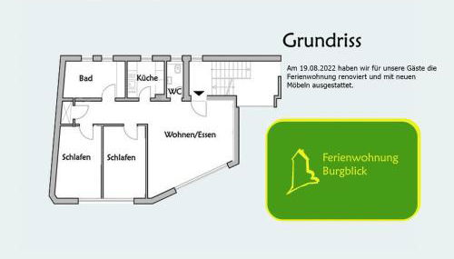 Ferienwohnung Burgblick - Foto 2