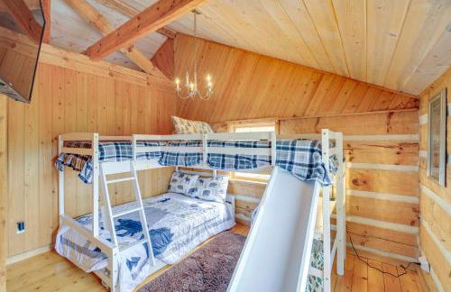 Ashe County Log Cabin Mountain-View Deck, Sauna - Foto 18