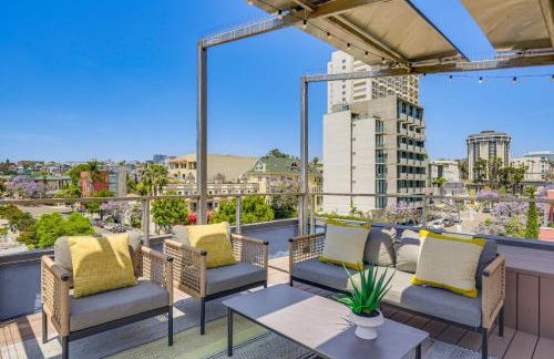 Rooftop with Views Modern Little Italy Townhome - Foto 28