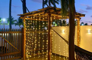 Suíte frente mar com cozinha e quintal pés na areia - Foto 33