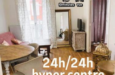 Iago city,appartement spacieux 2 chambres, hyper centre, aéroport et gare à proximité - Foto 2