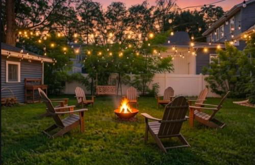 Cozy 4BD - Backyard Retreat - 3mins to Notre Dame - Foto 36