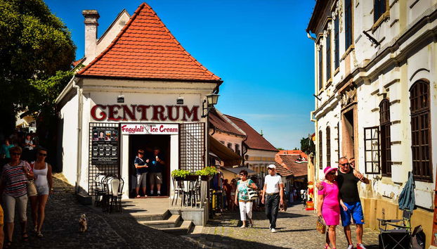 Paseando por el centro de Szentendre