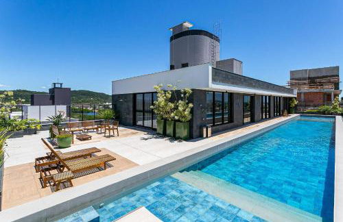 WI-FI 300MB | Rooftop com Piscina em Jurerê #JA15 - Foto 44