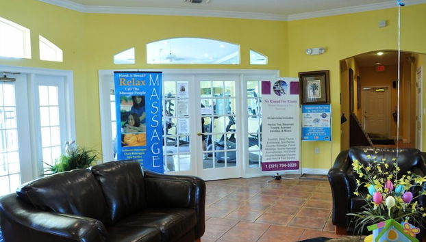 Sala de estar do lobby