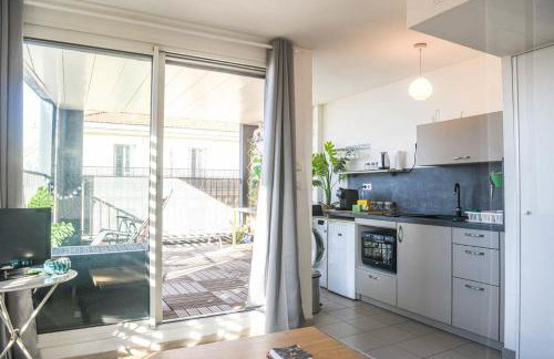 Bail mobilité - Studio cosy avec terrasse et vue - Foto 9