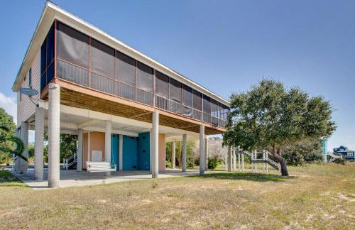 Private Beach and Views! Stilted Ocean Springs Home - Foto 32