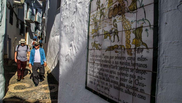 Disfrutando del tour