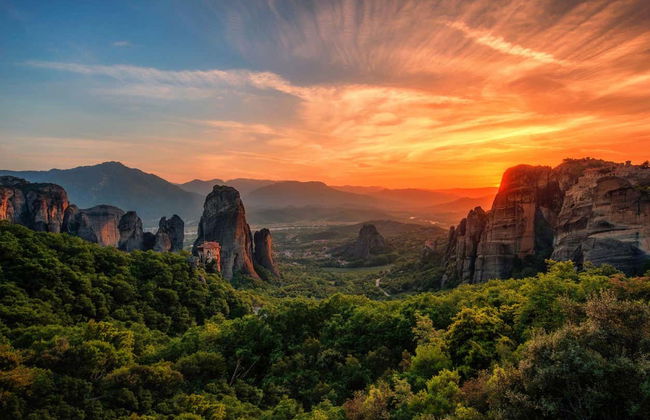 Trekking a Meteora al tramonto - Foto 12