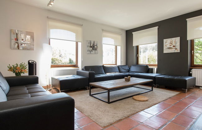 Modern Mansion in Vielsalm With Sauna and Private Pool - Foto 12