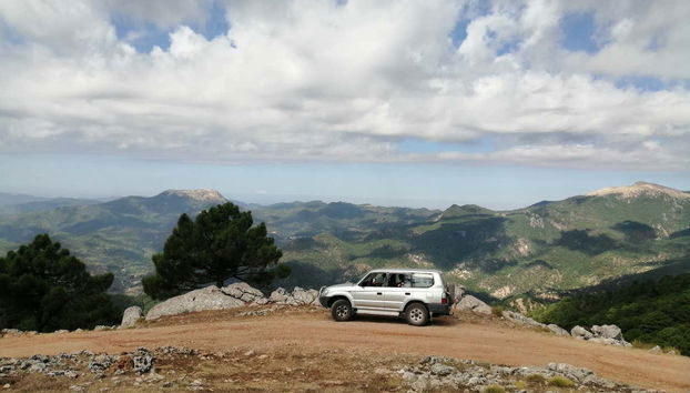 Il 4x4 utilizzato per l'escursione