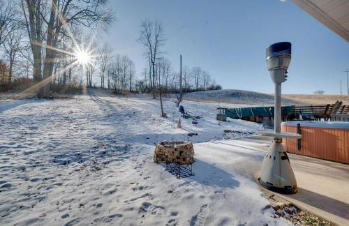 5-Acre Hocking Hills Hideaway! Pet-Friendly Home - Foto 24