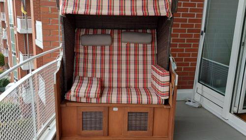 Studio mit Meerblick und großer Loggia - Direktzugang zur Nordsee - Foto 4