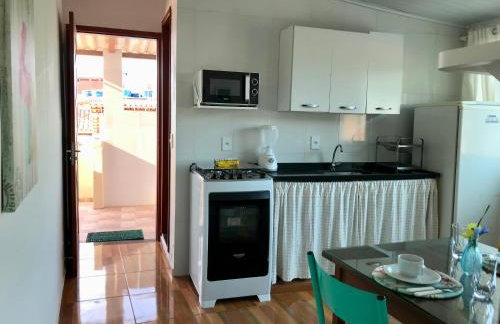 KITNET Ar condicionado, Wi Fi e varanda perto Praia Grande - Photo 10