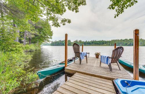 Private Dock and Deck Tranquil Dam Pond Cottage! - Foto 8