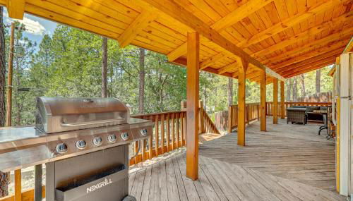 Alpine Cabin with Deck 3 Mi to Luna Lake! - Foto 1