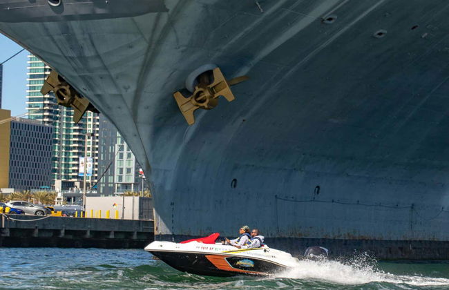 Condução de lancha por San Diego - Foto 3